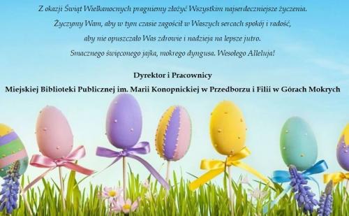 Życzenia od Biblioteki w Przedborzu